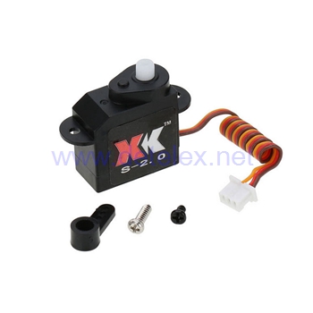 XK-K120 shuttle helicopter parts SERVO set - Click Image to Close